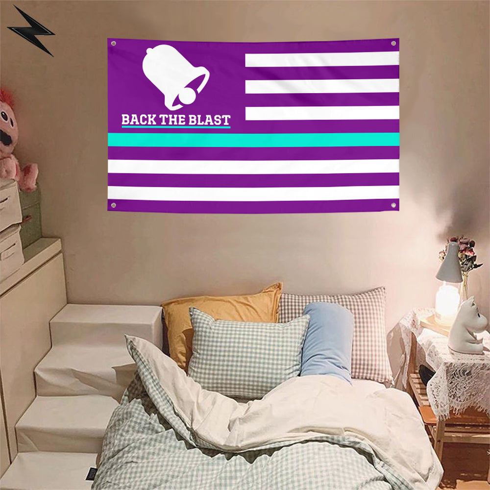 Fyon Back The Blast Flag Banner