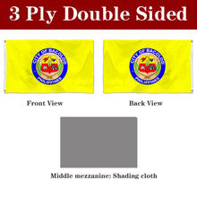 Fyon Double-sided Bacolod City, Philippines Flag Banner