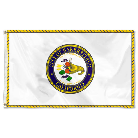 Fyon Bakersfield, California Flag Banner