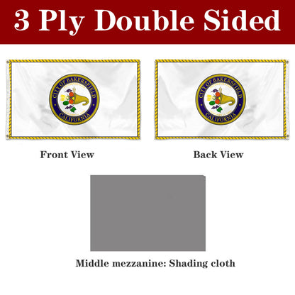 Fyon Bakersfield, California Flag Banner