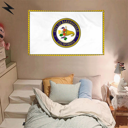 Fyon Bakersfield, California Flag Banner