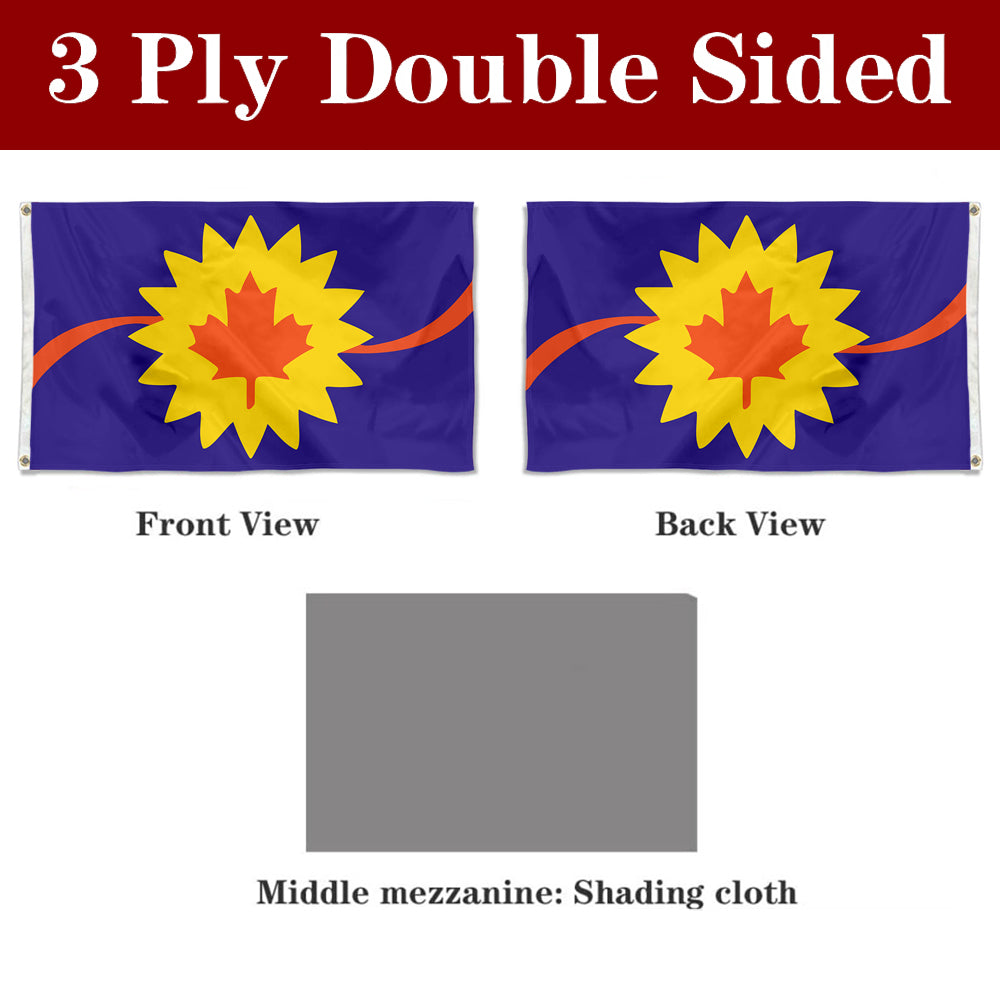 Fyon Baldwin City, Kansas Flag Banner