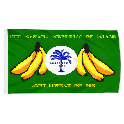 Fyon Banana Republic Flag Indoor and outdoor banner