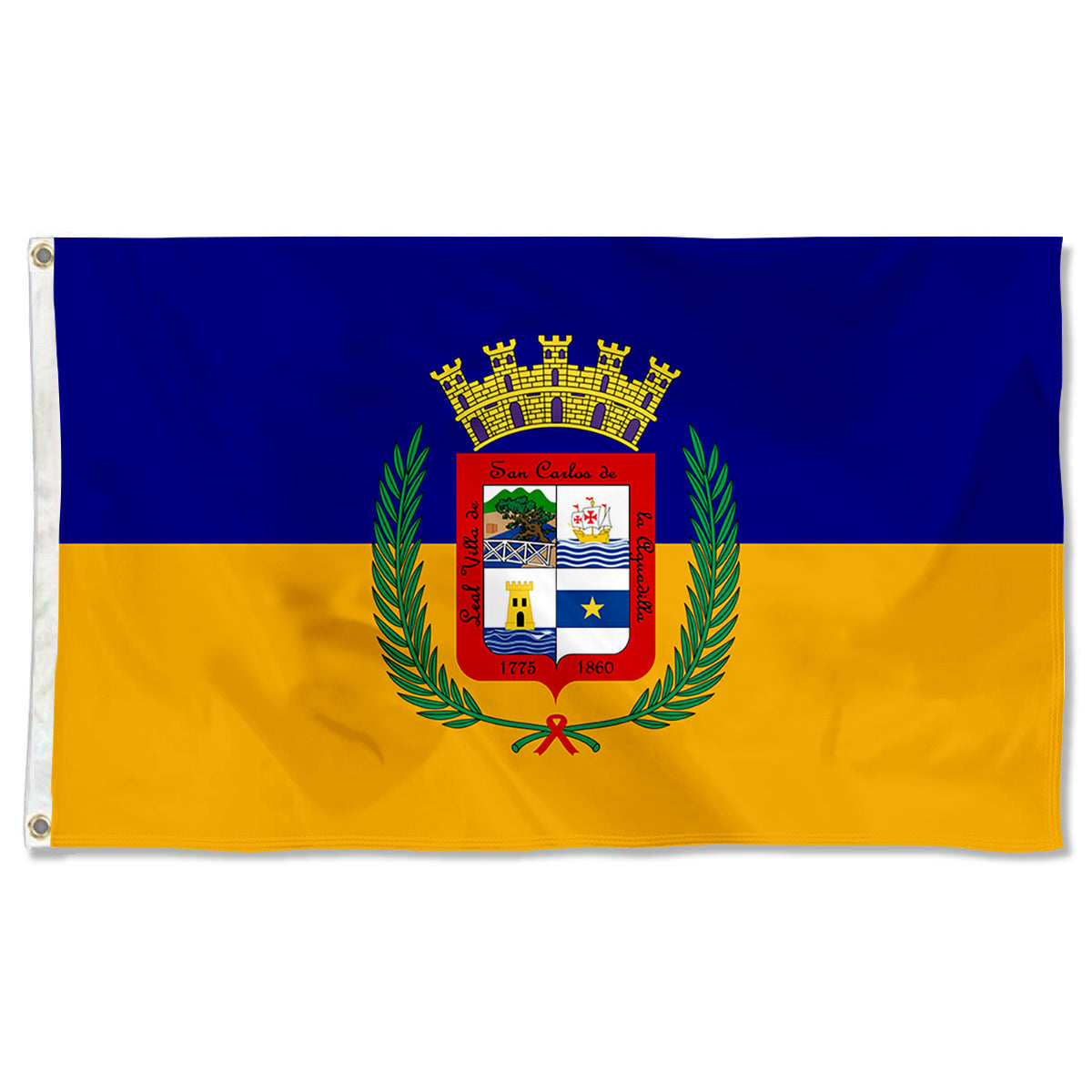 Fyon Bandera de Aguadilla, Puerto Rico Flag Banner