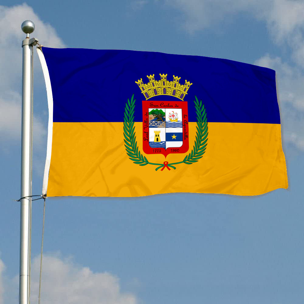 Fyon Bandera de Aguadilla, Puerto Rico Flag Banner