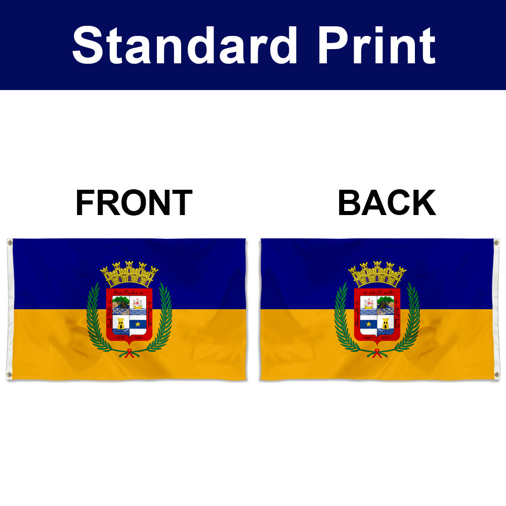 Fyon Bandera de Aguadilla, Puerto Rico Flag Banner