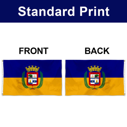 Fyon Bandera de Aguadilla, Puerto Rico Flag Banner