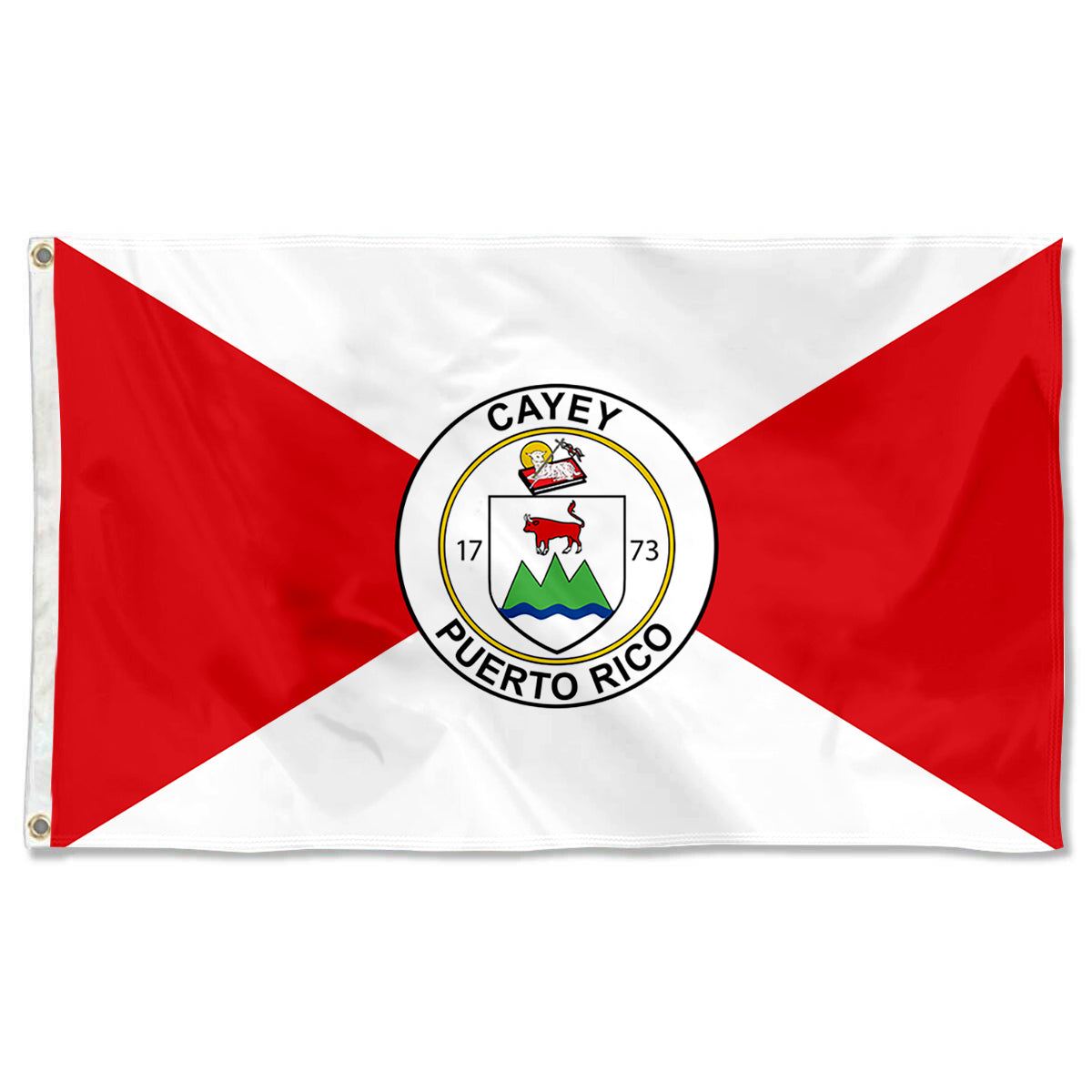 Fyon Bandera de Cayey, Puerto Rico Flag Banner