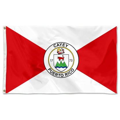 Fyon Bandera de Cayey, Puerto Rico Flag Banner