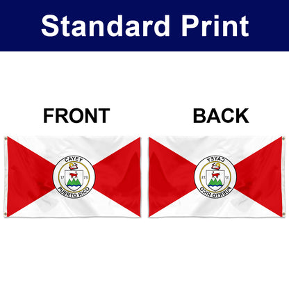Fyon Bandera de Cayey, Puerto Rico Flag Banner