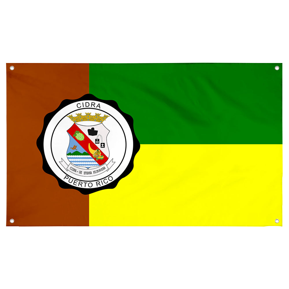 Fyon Bandera de Cidra, Puerto Rico Flag Banner