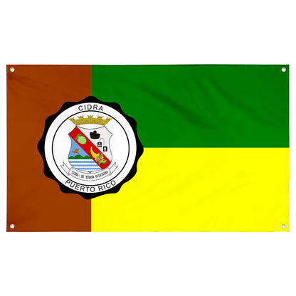 Fyon Bandera de Cidra, Puerto Rico Flag Banner