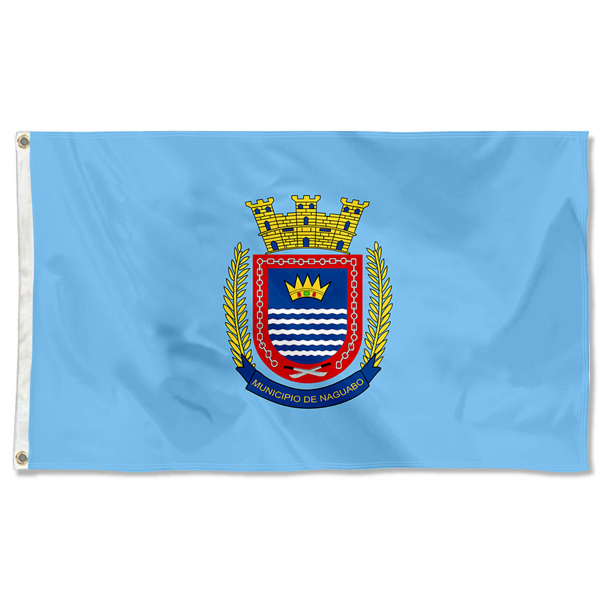 Fyon Bandera de Naguabo, Puerto Rico Flag Banner