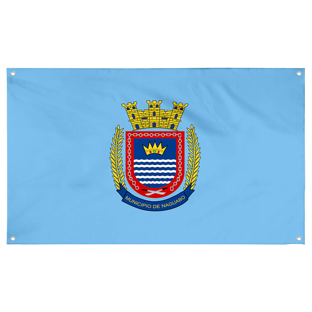 Fyon Bandera de Naguabo, Puerto Rico Flag Banner