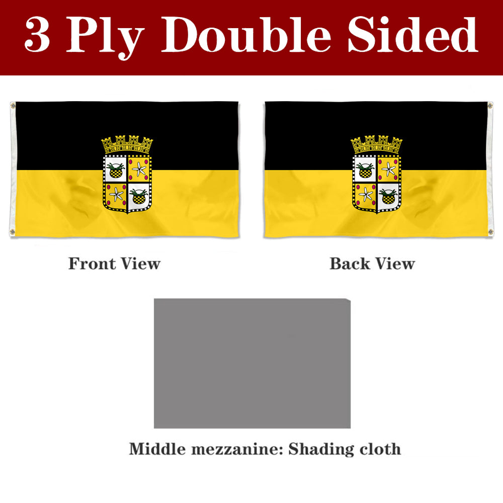 Fyon Bandera de Yauco, Puerto Rico Flag Banner