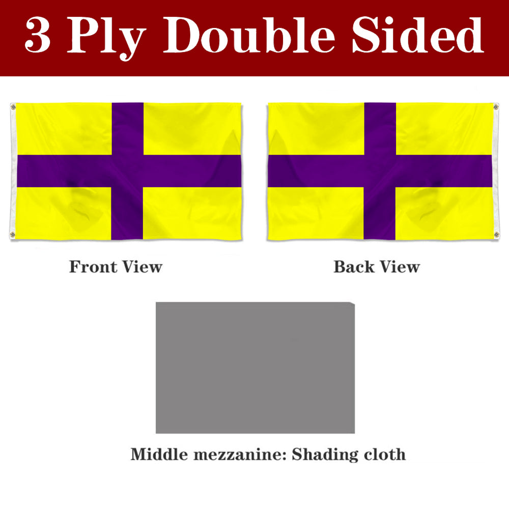 Fyon Bandera peñuelas, Puerto Rico Flag Banner