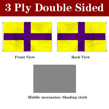 Fyon Bandera peñuelas, Puerto Rico Flag Banner