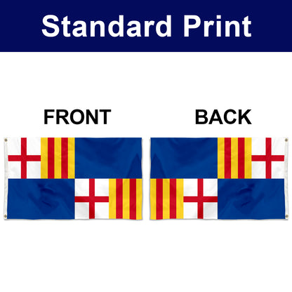 Fyon Barceloneta, Puerto Rico Flag Banner