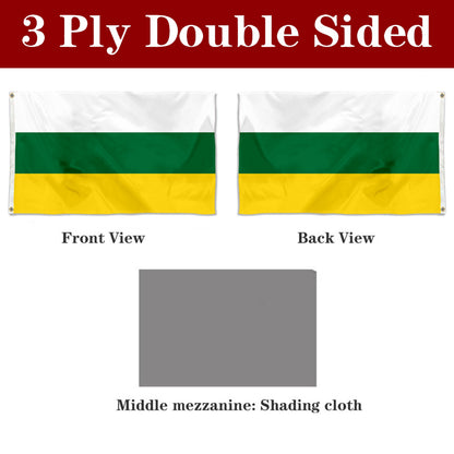 Fyon Barranquitas, Puerto Rico Flag Banner