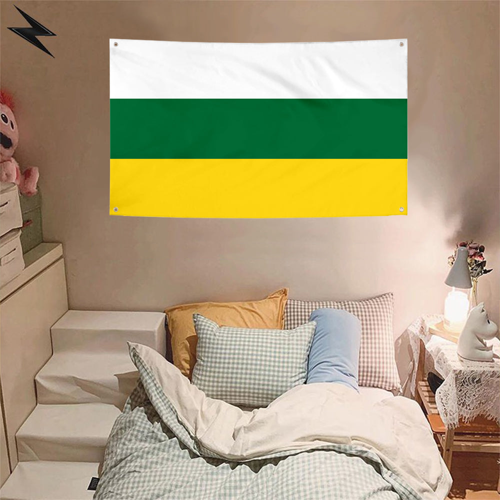 Fyon Barranquitas, Puerto Rico Flag Banner