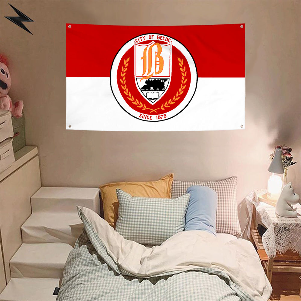 Fyon Beebe, Arkansas Flag Banner