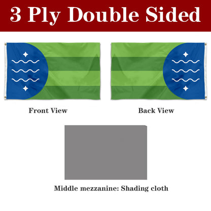 Fyon Bellingham, Washington Flag Banner