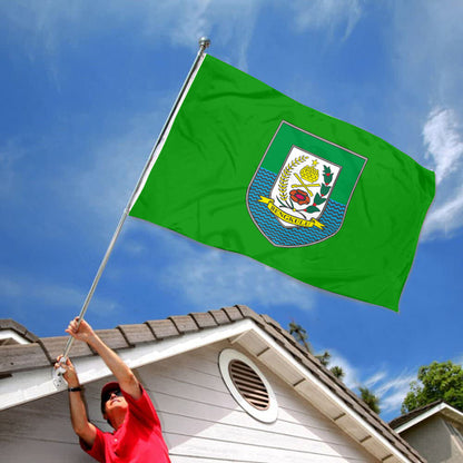 Fyon Bengkulu Province, Indonesia Flag Indoor and outdoor banner