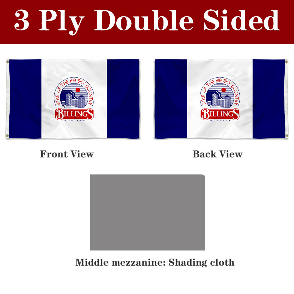 Fyon Billings, Montana Flag Banner