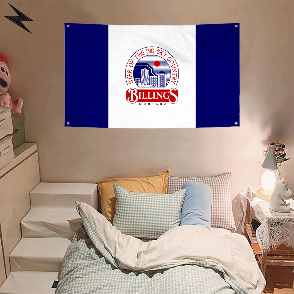 Fyon Billings, Montana Flag Banner
