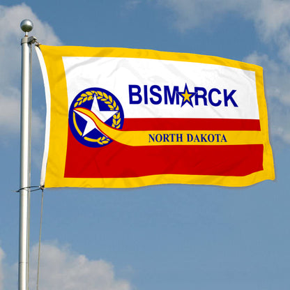 Fyon Bismarck, North Dakota Flag Banner
