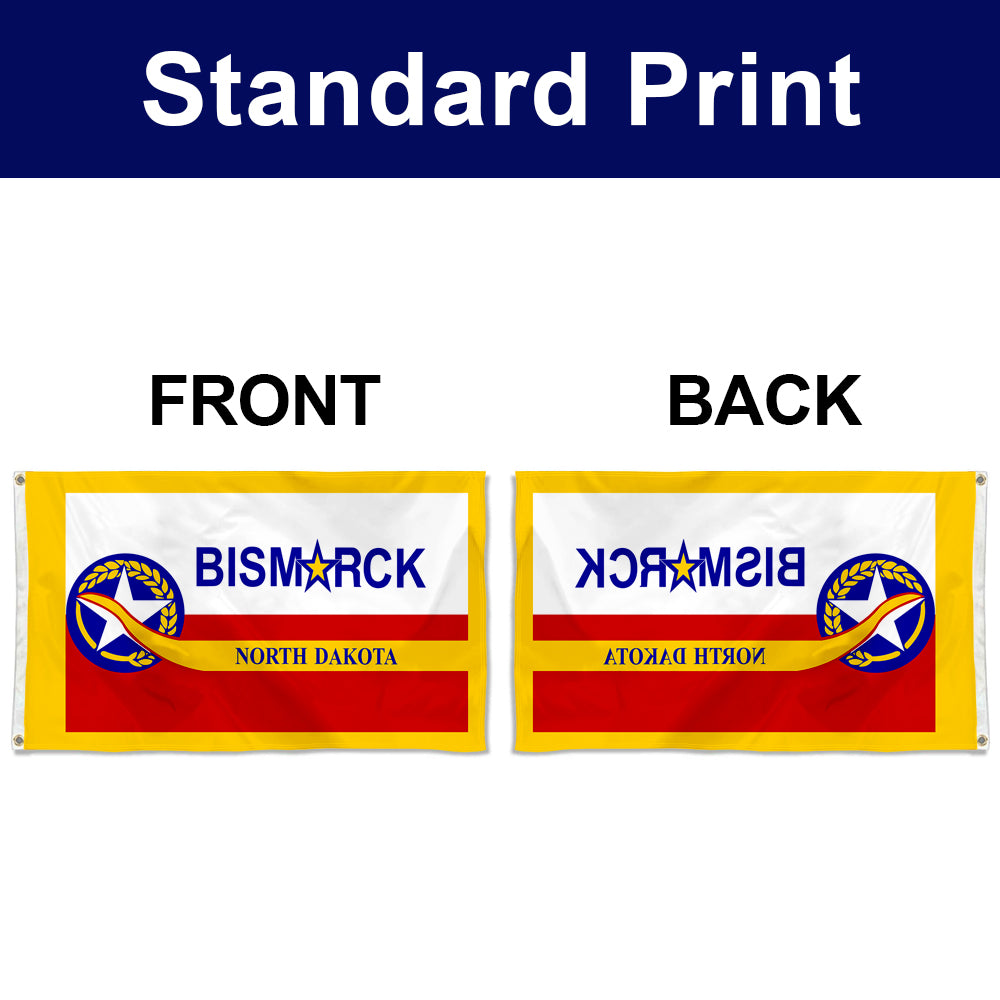 Fyon Bismarck, North Dakota Flag Banner
