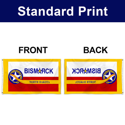 Fyon Bismarck, North Dakota Flag Banner