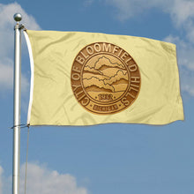 Fyon Double-sided Bloomfield Hills, Michigan Flag Banner