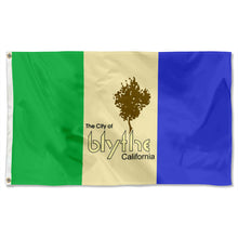 Fyon Double-sided Blythe, California Flag Banner