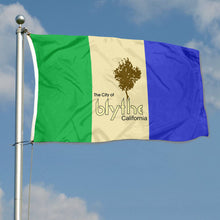 Fyon Double-sided Blythe, California Flag Banner