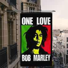 Fyon Bob Marley One Love Flag indoor and outdoor Banner