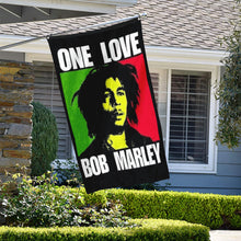 Fyon Bob Marley One Love Flag indoor and outdoor Banner