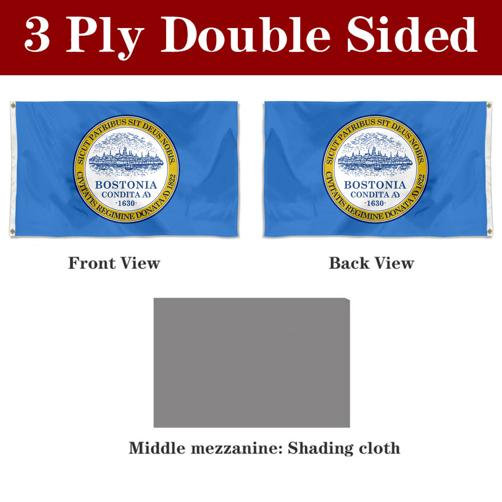Fyon Boston, Massachusetts Flag Banner