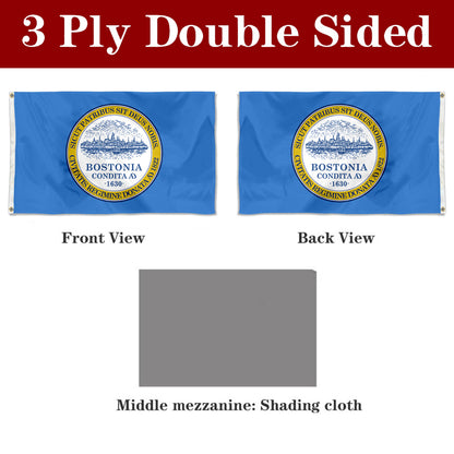 Fyon Boston, Massachusetts Flag Banner