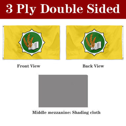 Fyon Bozeman, Montana Flag Banner