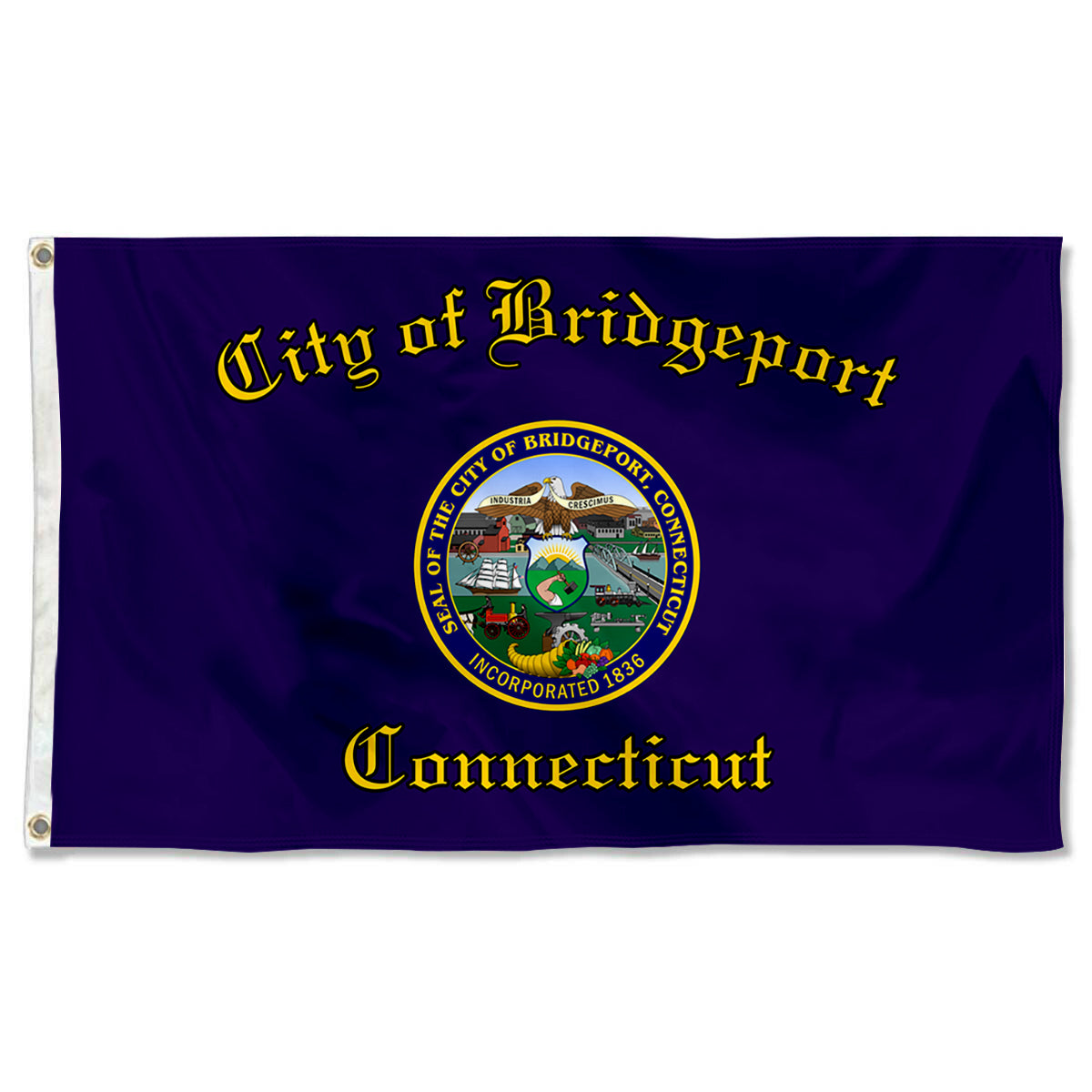 Fyon Bridgeport, Connecticut Flag Banner