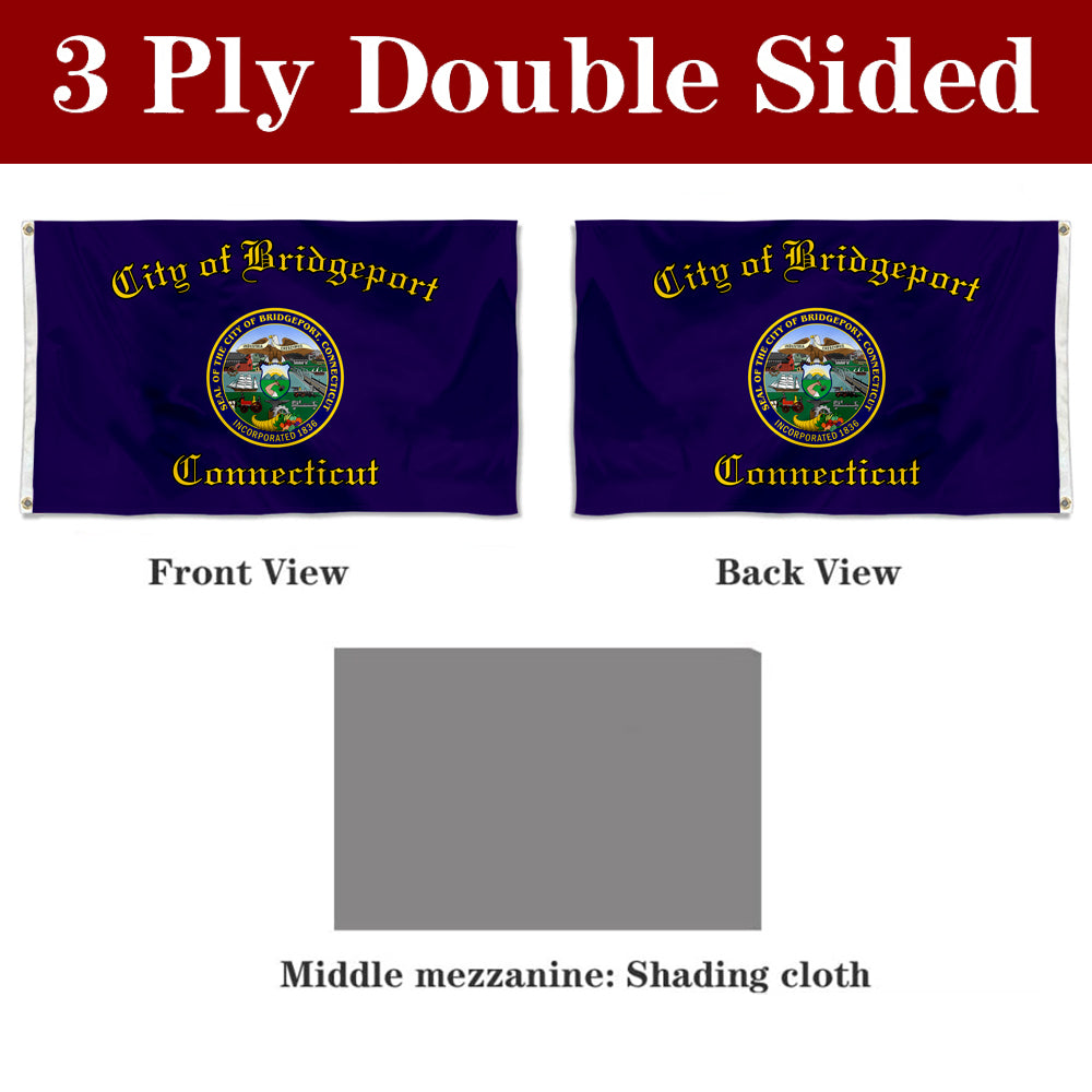 Fyon Bridgeport, Connecticut Flag Banner