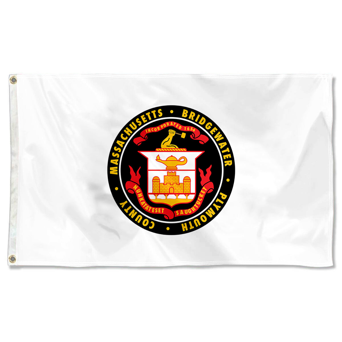 Fyon Bridgewater, Massachusetts Flag Banner