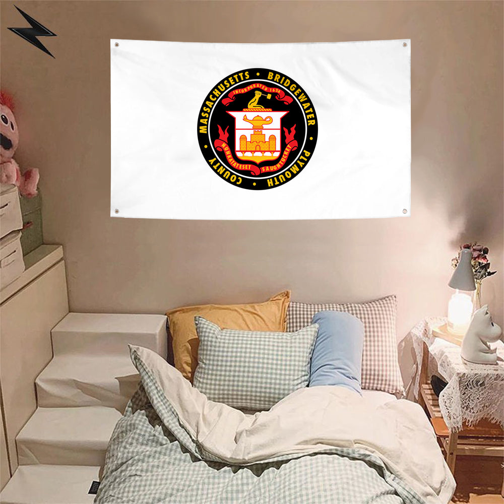 Fyon Bridgewater, Massachusetts Flag Banner