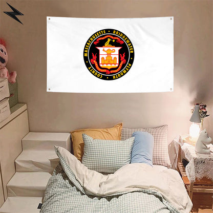 Fyon Bridgewater, Massachusetts Flag Banner