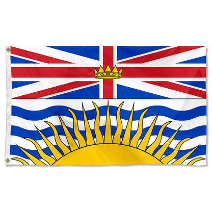 Fyon British Columbia Flag Bannner