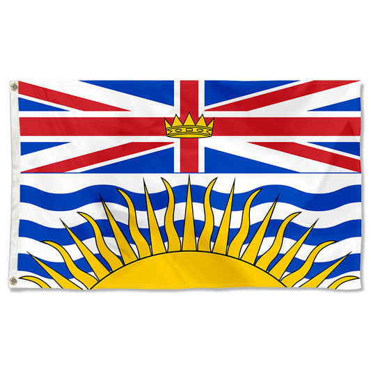 Fyon British Columbia Flag Bannner