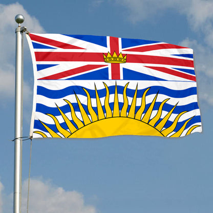 Fyon British Columbia Flag Bannner