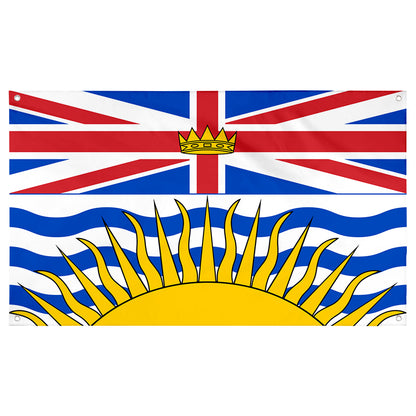 Fyon British Columbia Flag Bannner