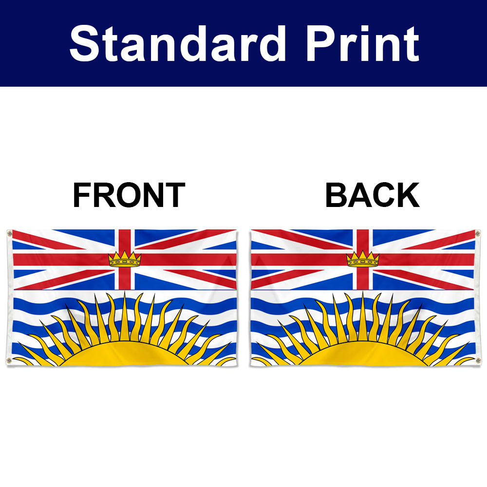 Fyon British Columbia Flag Bannner